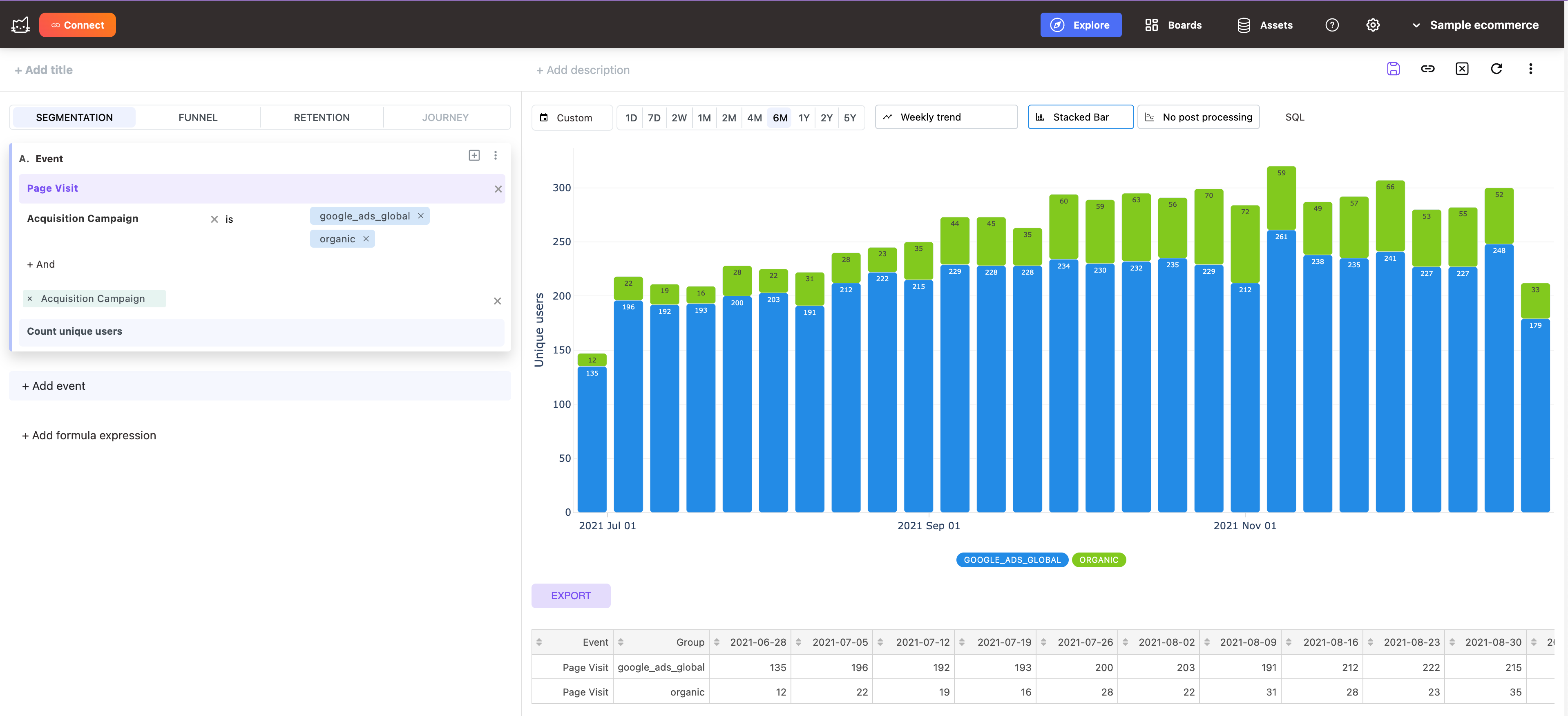 セグメンテーション